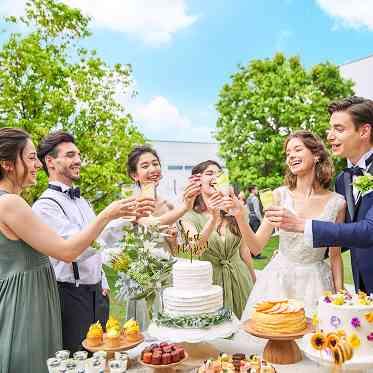 ブランレヴュー宇都宮 アクアテラス ガーデンでは自然体で結婚式を楽しめる！