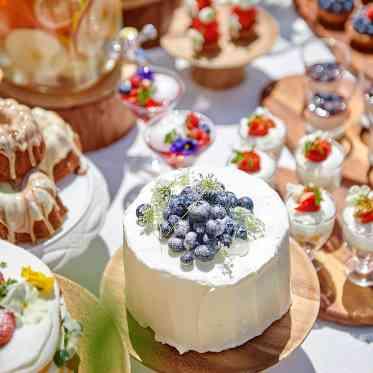 ブランレヴュー宇都宮 アクアテラス 憧れのウエディングケーキで結婚式をより素敵に♪