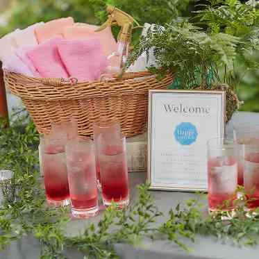 ブランレヴュー宇都宮 アクアテラス "Happy Rainy day"雨の日限定のカクテルでゲストをおもてなし♪