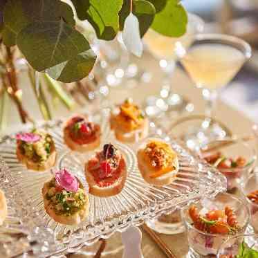 ブランレヴュー宇都宮 アクアテラス お洒落なビュッフェでカジュアルなパーティも可能♪