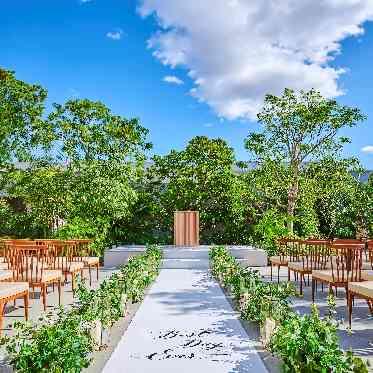 ヒルズスィーツ宇都宮ブリーズテラス ガーデン挙式