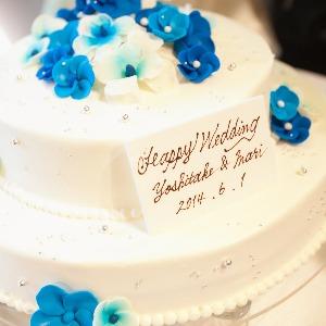 The Place of Tokyo(ザ プレイス オブ トウキョウ) ウェディングケーキ