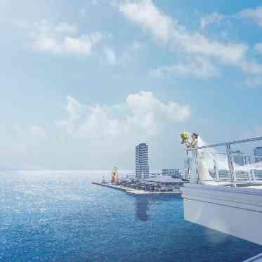 ノートルダム神戸/FIVESTAR WEDDING 地上30mの景色で最高の1枚を。