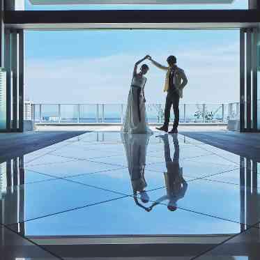 ノートルダム神戸/FIVESTAR WEDDING 地上30m!高層階からの眺望での挙式は圧巻