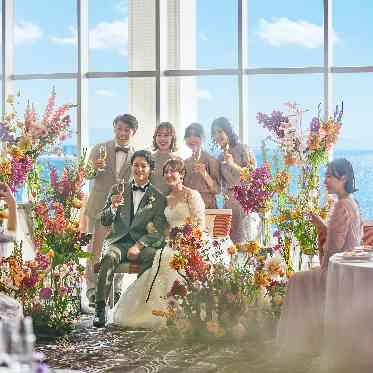 ノートルダム神戸/FIVESTAR WEDDING ゲストの方と最高のお時間を