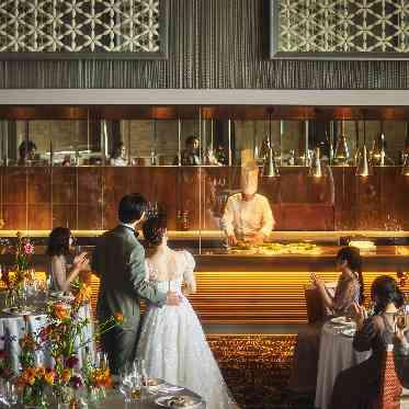 ノートルダム神戸/FIVESTAR WEDDING 全会場にオープンキッチンをご用意