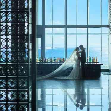 ノートルダム神戸/FIVESTAR WEDDING 神戸の海をバックに