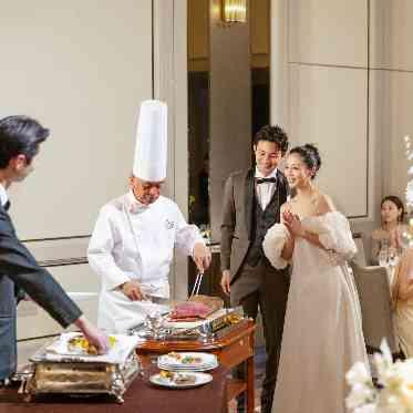 パレスホテル大宮 会場内での演出はゲストに大好評