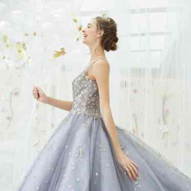 AILES FORTUNA (エール・フォルトゥーナ) トレンドのブルーグレードレス