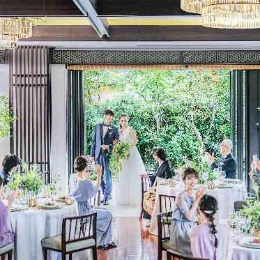 KIYOMIZU京都東山 庭園から入場などのサプライズの演出も人気