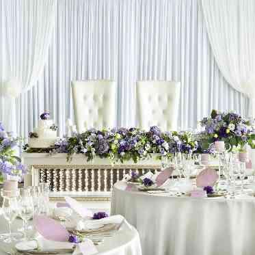 ホテル日航姫路 上品なラベンダーのコーディネート