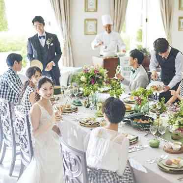 アーフェリーク迎賓館（小倉）/テイクアンドギヴ・ニーズウェディング こだわりのお料理でおもてなし。大切なゲストと過ごす最高の一時を