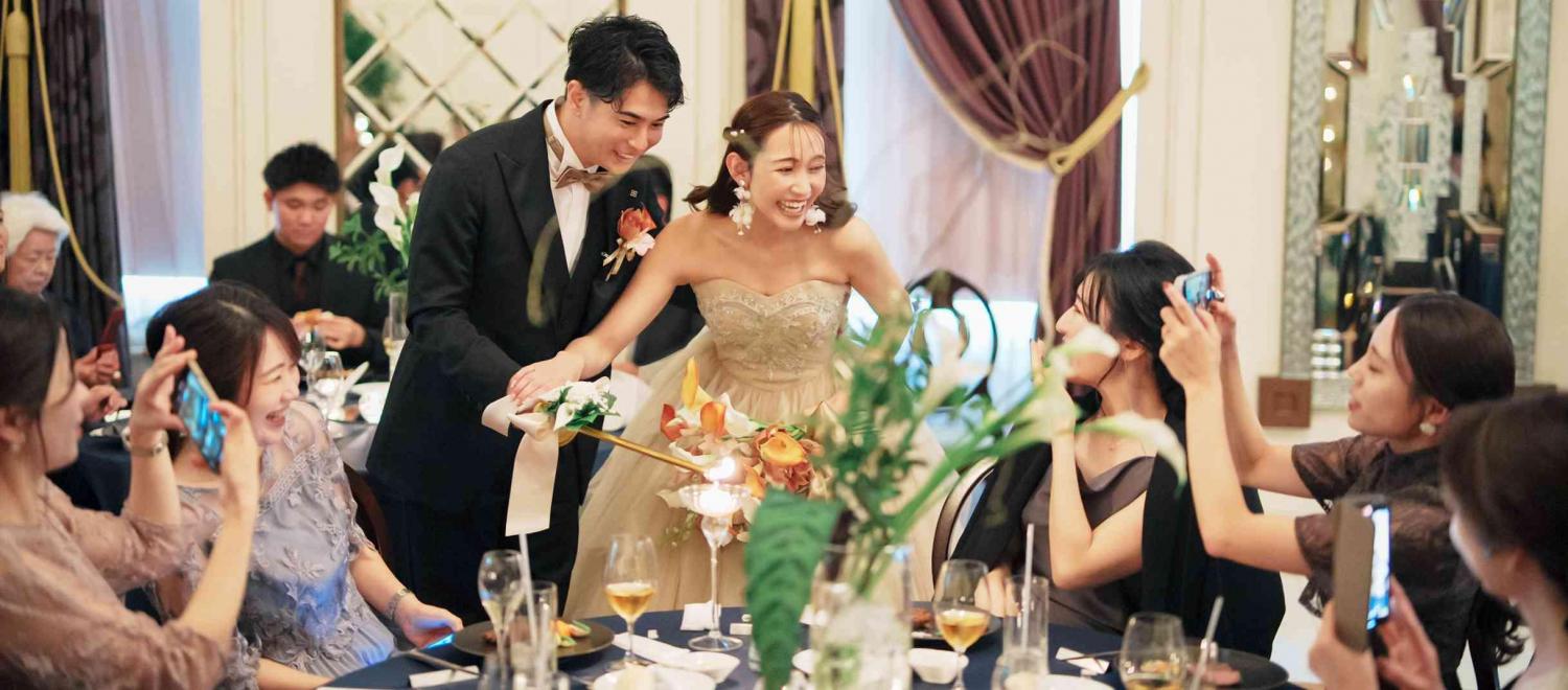 覚王山ル・アンジェ教会 披露宴会場