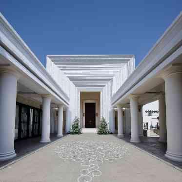 覚王山ル・アンジェ教会 おふたりだけのプライベート空間が広がる静かな広場