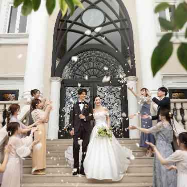 赤坂ル・アンジェ教会 緑に囲まれながら過ごす、静粛な街に佇む独立型チャペル