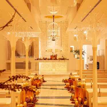 キャンドルを彩ってロマンティックに