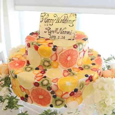 HOTEL GREGES(オテル グレージュ) オリジナルウェディングケーキ