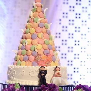 ホテルアークリッシュ豊橋 こんな大きなマカロンタワーはいかがでしょうか?