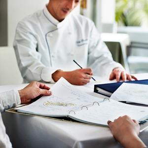 ブリーズレイ・プライベートテラス シェフとの打合せで決めていくオリジナル「プリフィックス」スタイル♪