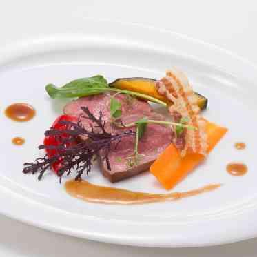 ホテルニュープラザ KURUME ゆっくりと火を通し、やわらかく仕上げたロティ