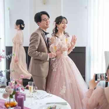 迎賓館シェーナ PARTIR KYOTO おふたりもゲストもつい動きたくなる空間