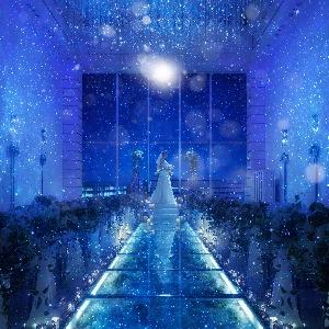 アルマリアン 福岡(ALMALIEN FUKUOKA) まるで星空の中にいるようなロマンティックな雰囲気の中で感動のセレモニーを