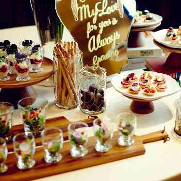 アルマリアン 福岡(ALMALIEN FUKUOKA) テーマに合わせたデザートでよりおしゃれなおもてなしを