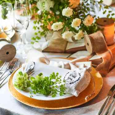 THE MARCUS SQUARE KOBE(ザ マーカススクエア 神戸) 希望にあわせてテーブルコーディネートをご案内