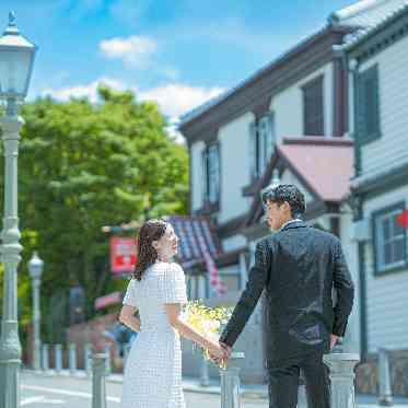 TOAST 近くには異人館が