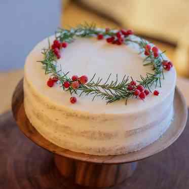 ケーキで季節感を演出