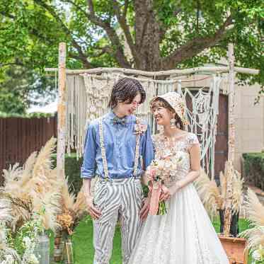 ザ サリィガーデン 開放感あふれる空間で
憧れのガーデンウェディングが叶う