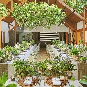 ザ サリィガーデン ナチュラル&流しテーブルコーディネート