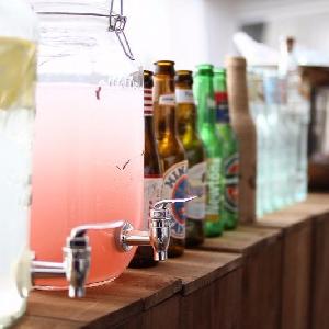 ザ サリィガーデン 料理と同じくらい大切な飲み物。ドリンクサーバーや生ビール、世界のビールなど