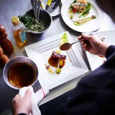 ザ サリィガーデン アレルギーや苦手な食材の配慮 そして全てお箸で召し上がれます。