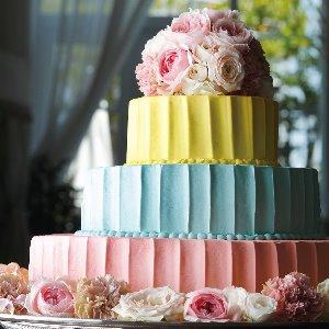 ヴィクトリアガーデン恵比寿迎賓館/テイクアンドギヴ・ニーズウェディング Colorful Cake