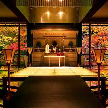 ホテルフランクス 館内本格神殿「風の杜」~秋~