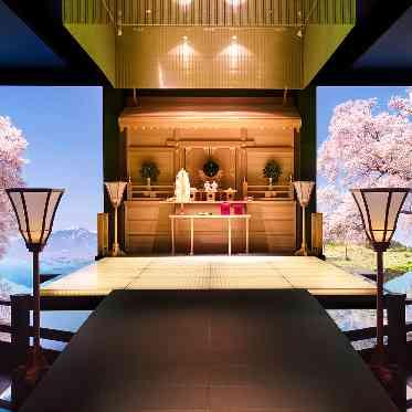 ホテルフランクス 　館内本格神殿「風の杜」～春～