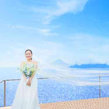 ホテルフランクス ホテル最上階から空と海を望むフォトスポット