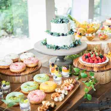 ホテルフランクス ゲスト参加型のデザートブッフェも人気