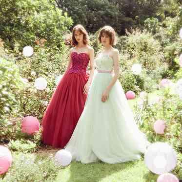 ホテルフランクス 運命の1着のために、数多く用意されたドレスコレクション