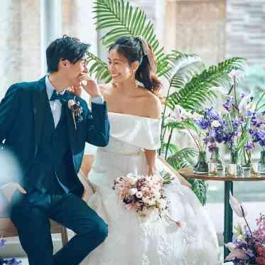 ノートルダム北九州/FIVESTAR WEDDING おふたりらしいコーディネートを楽しんで