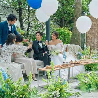 ノートルダム北九州/FIVESTAR WEDDING ガーデンパーティも楽しめる