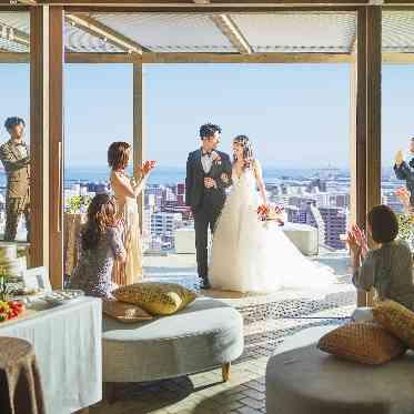 SOLA KOBE 神戸の街と海を一望できるロケーション