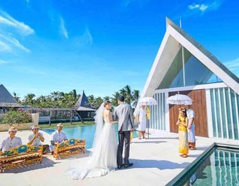 ウル シャンティ 挙式会場の写真3