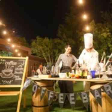 BELLE UN JOUR(ベルアンジュール) ガーデンでのコーヒーバー