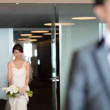 ENOTECA PINCHIORRI(エノテーカ ピンキオーリ) 【Firstmeet】結婚式の当日まで、彼にドレス姿を明かさないまま当日を迎える