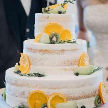 三河湾リゾートリンクス迎賓館 ナチュラスなセミネイキッドケーキ