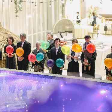 演出を通じてゲストと楽しむ結婚式