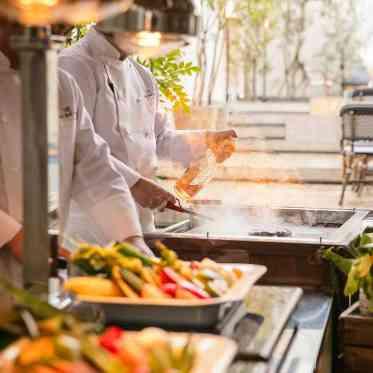 アール・ベル・アンジェ堺 目の前で作りたてのお料理をご用意!