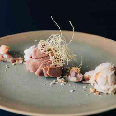 ガーデンテラス東山 モンブラン マロンエトフェ 黒糖アイスクリーム